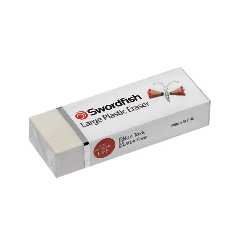 Swordfish Large Eraser