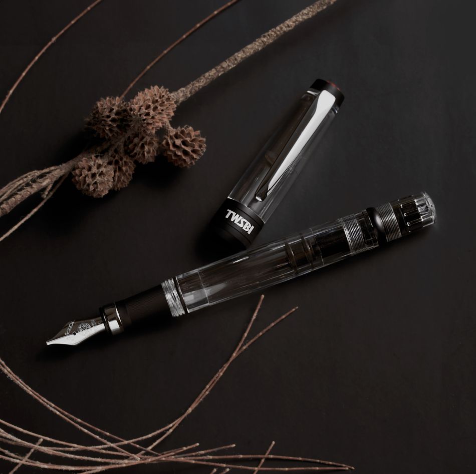 TWSBI Diamond 580 AL R Fountain Pen - Black