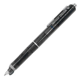 Writech Clictek Retractable Nib Fountain Pen - Black Transparent