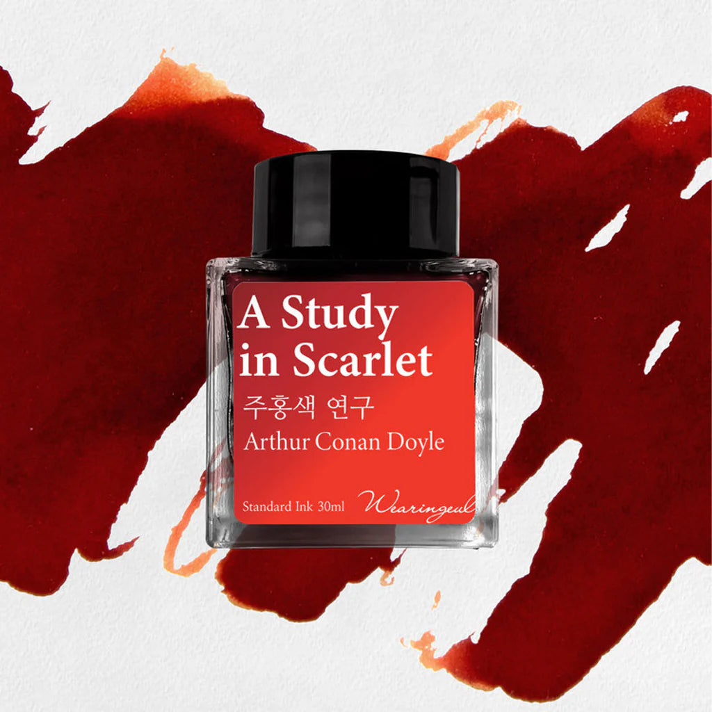 Wearingeul Fountain Pen Ink - A Study in Scarlet (Conan Doyle) | Pure Pens