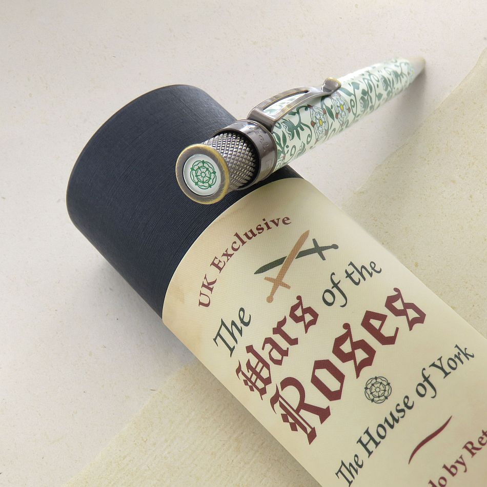 Retro 51 Tornado Limited Edition Rollerball Pen - War of the Roses 'York'