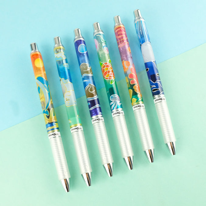 Pentel Marine Animals Special Edition EnerGel Ball Pen