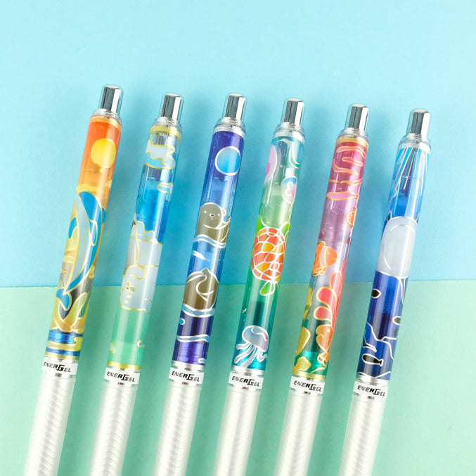 Pentel Marine Animals Special Edition EnerGel Ball Pen