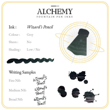 Endless Alchemy Fountain Pen Ink - Wizard's Pencil