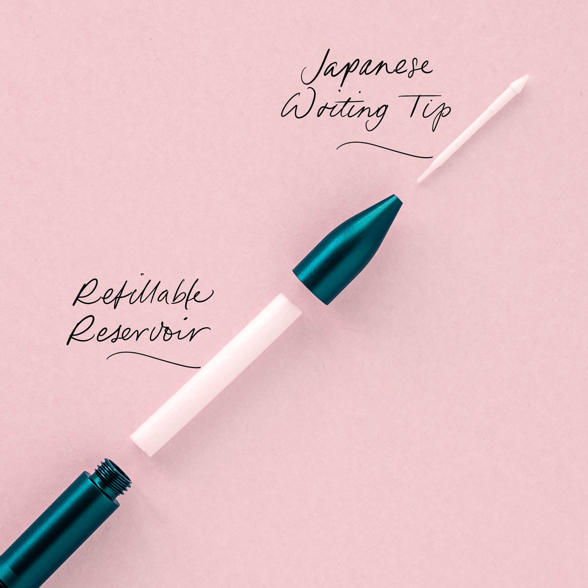 Tom's Studio The Wren Refillable Writing Pen - Midnight