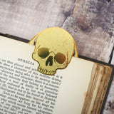 Literary Emporium Shakespeare Hamlet Skull Brass Bookmark 'To Read Or . . .'