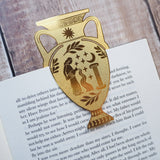 Literary Emporium Greek Vase Brass Bookmark