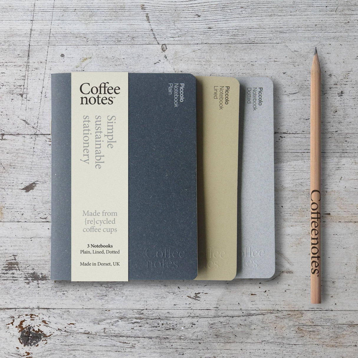 CoffeeNotes 'Tailors' Stitched Notebooks