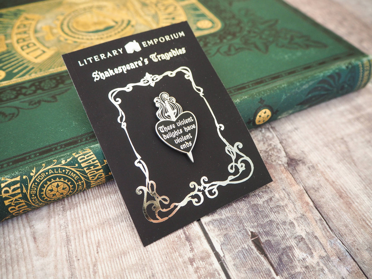 Literary Emporium Romeo & Juliet Enamel Pin Badge Shakespeare’s Tragedies
