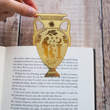 Literary Emporium Greek Vase Brass Bookmark