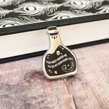 Literary Emporium Dr Jekyll And Mr Hyde Potion Pin Badge - Gothic Collection