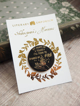 Literary Emporium Queen Katharine Enamel Pin Badge - Shakespeare's Heroines