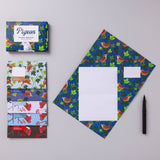 Pigeon Robin & Wren - Folding Letter Set – Pack of 6 Letters
