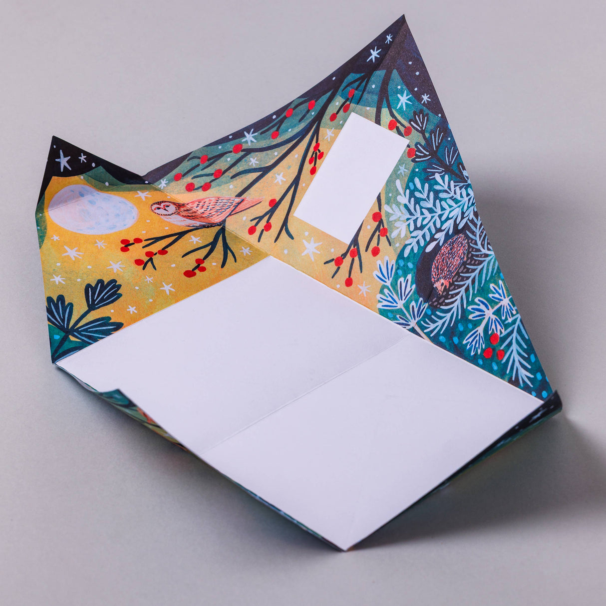 Pigeon Harvest Moon - Folding Holiday Letter 6 Pack