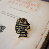 Literary Emporium Cleopatra Enamel Pin Badge Shakespeare's Heroines Collection