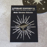 Literary Emporium The Raven Edgar Allan Poe Enamel Pin Badge Gothic Collection