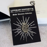 Literary Emporium Frankenstein Anatomical Heart Pin Badge - Gothic Collection