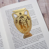Literary Emporium Greek Vase Brass Bookmark