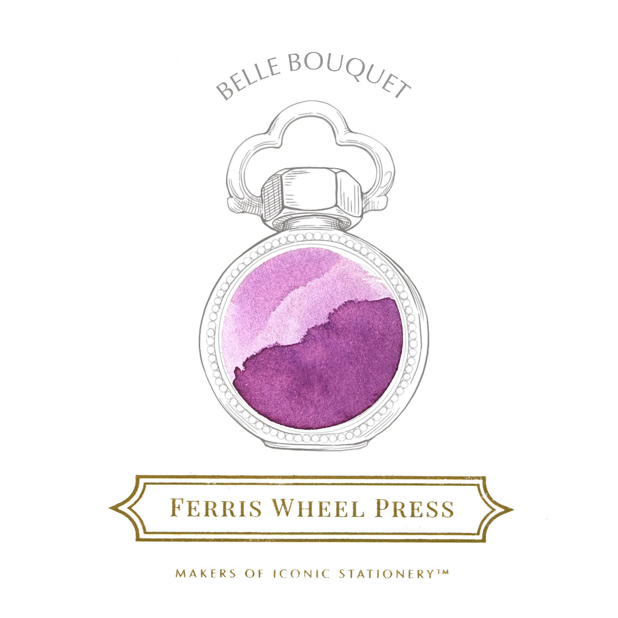 Ferris Wheel Press 38ml Ink - Belle Bouquet