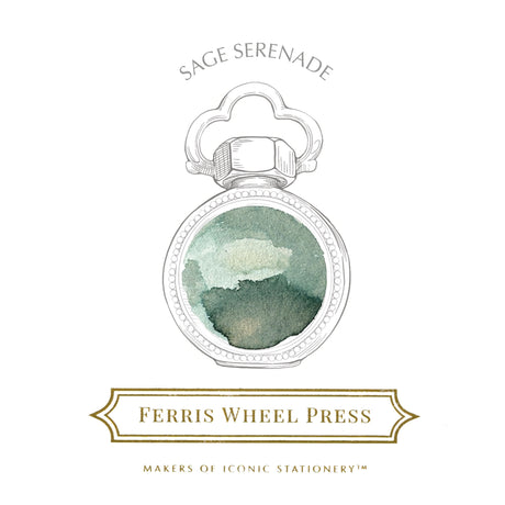 Ferris Wheel Press 38ml Ink - Sage Serenade