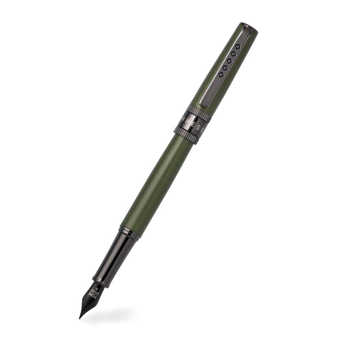 Tom Hessin Rebel 'Garrison Green' Fountain Pen
