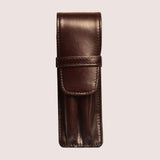 Aston Leather 2 Pen Case