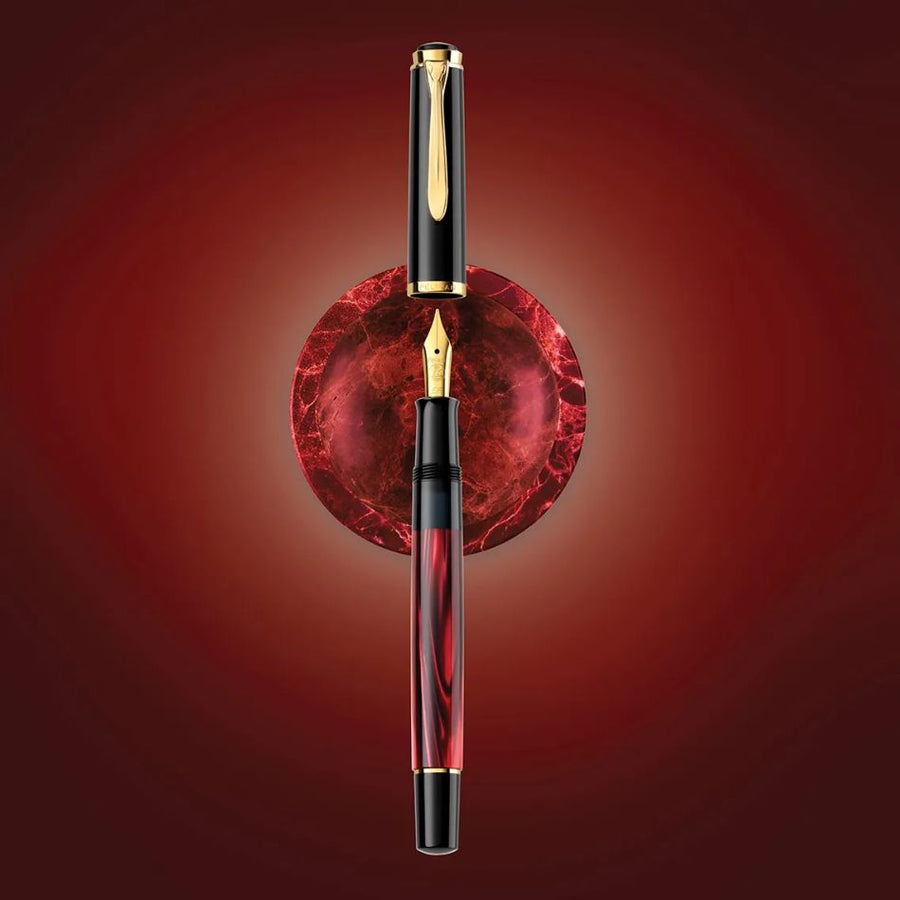 Pelikan Classic M200 Fountain Pen Special Edition Red Marbled