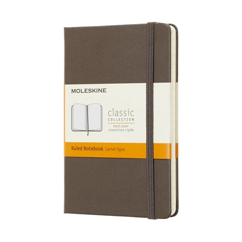 Moleskine Classic Collection Pocket Notebook - Earth Brown