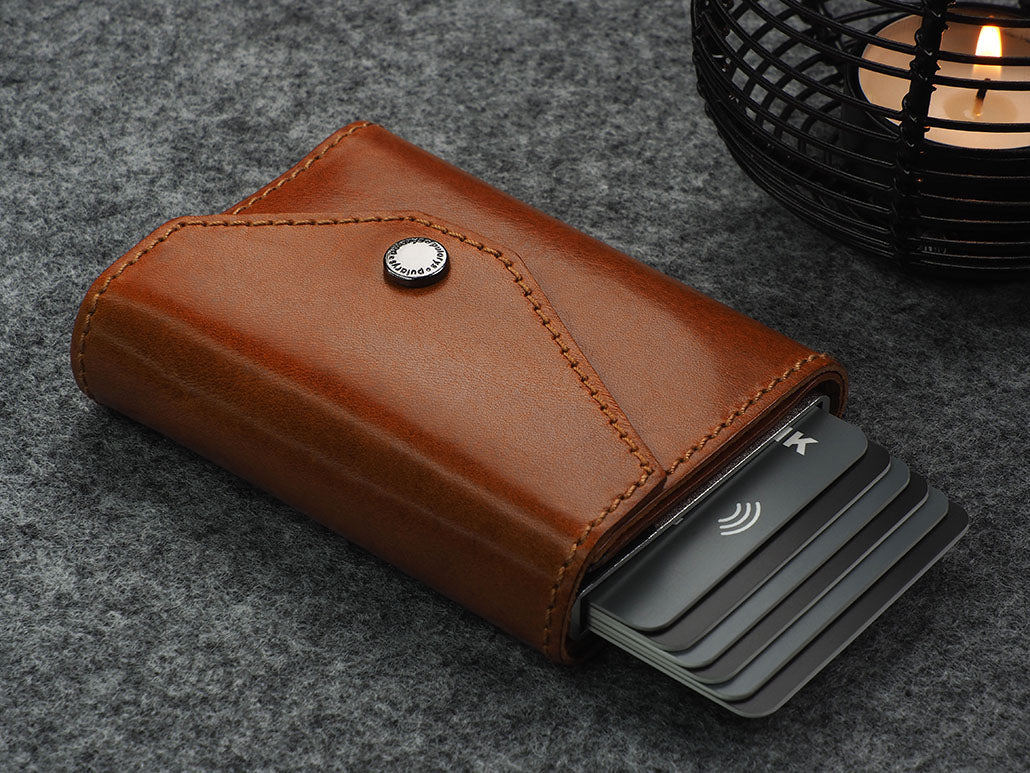 Pularys Porter RFID Wallet - Nomad Leather