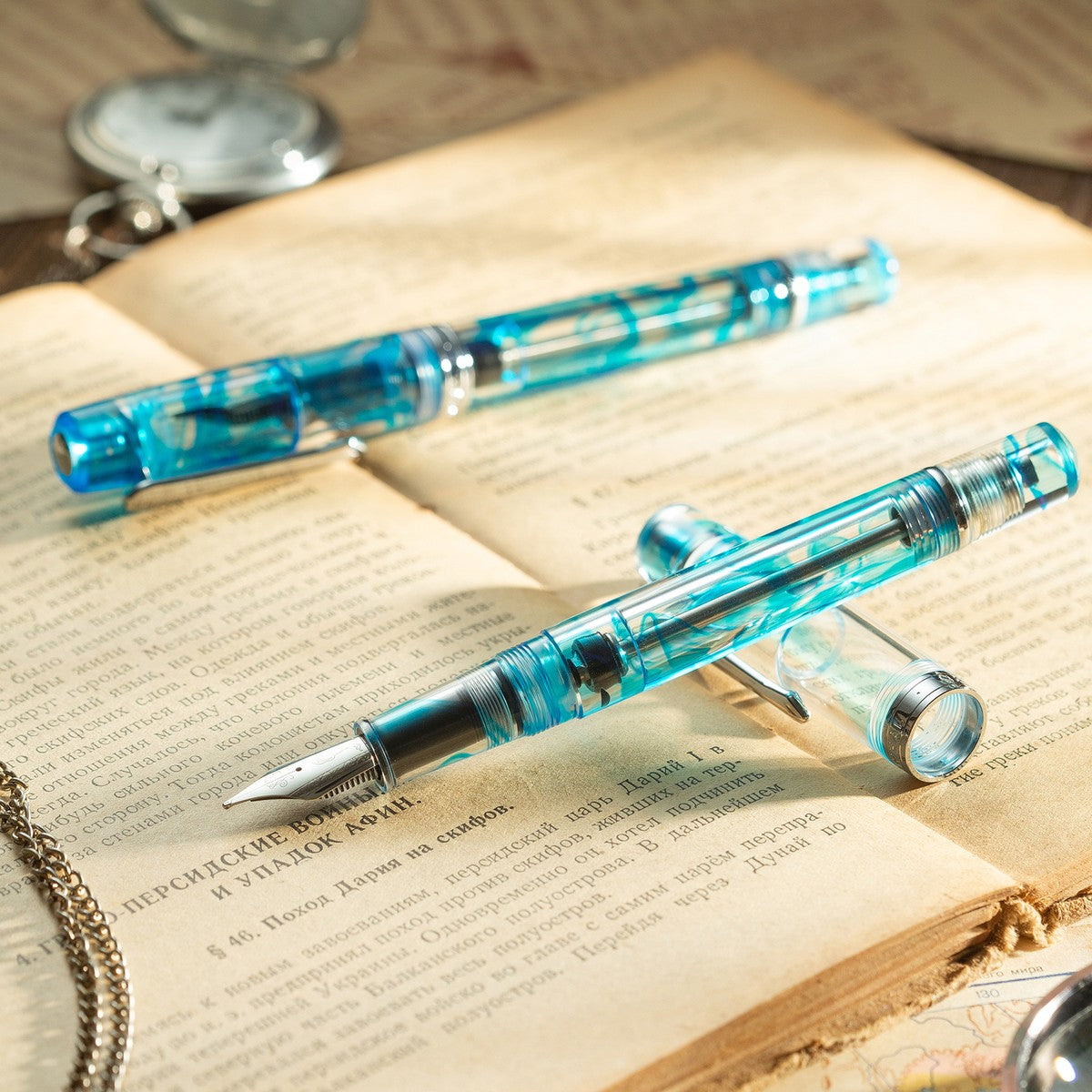 Nahvalur Original Plus Fountain Pen - Azureus Blue