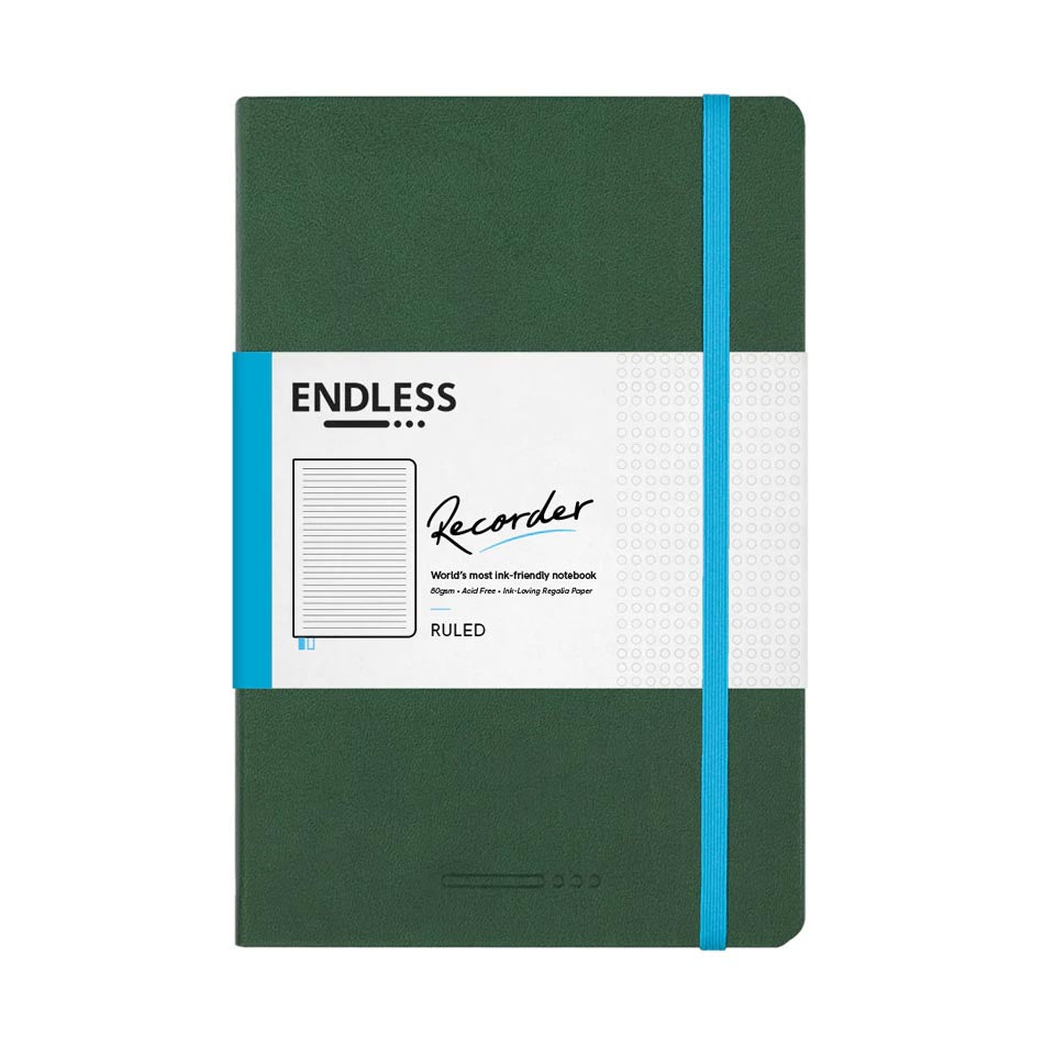 Endless Recorder A5 Notebook - Forest Canopy - Regalia Paper