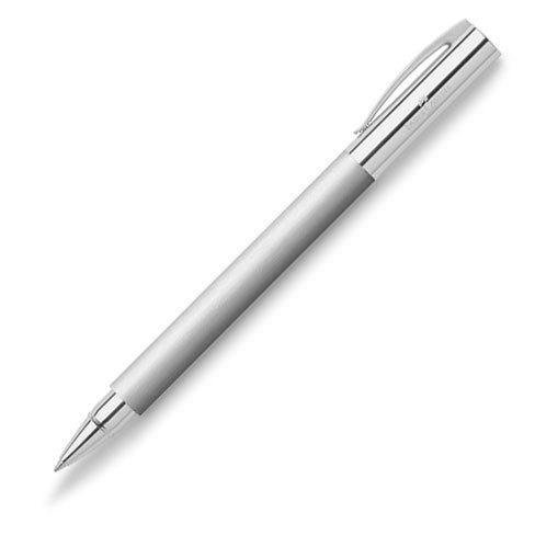 Faber-Castell Ambition Rollerball Pen - Stainless Steel
