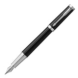 Parker Ingenuity Fountain Pen - Black with Chrome Trim