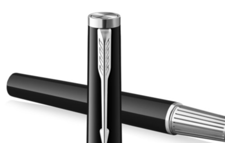 Parker Ingenuity Fountain Pen - Black with Chrome Trim