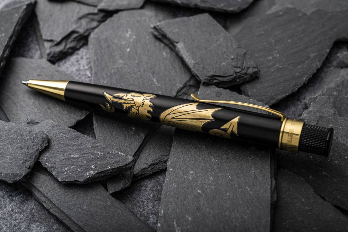 Retro 51 Pure Pens Exclusive 'The Gold Dragon'