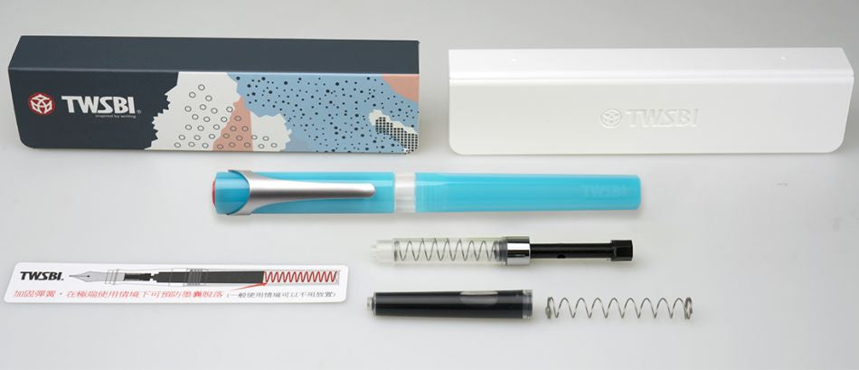 TWSBI Swipe Fountain Pen - Ice Blue