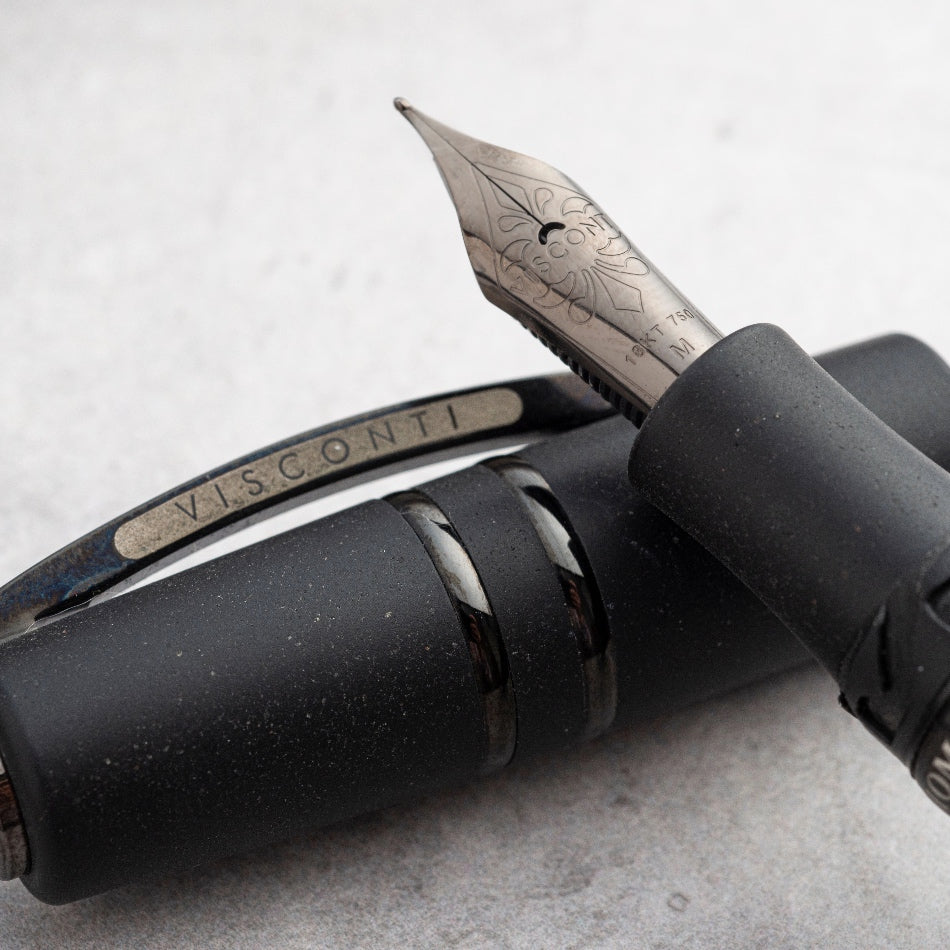 Visconti HomoSapiens マリーンスティール オーバーサイズ Visconti HOMO SAPIENS BRONZE OVER Fountain pen 23ct rose gold nib