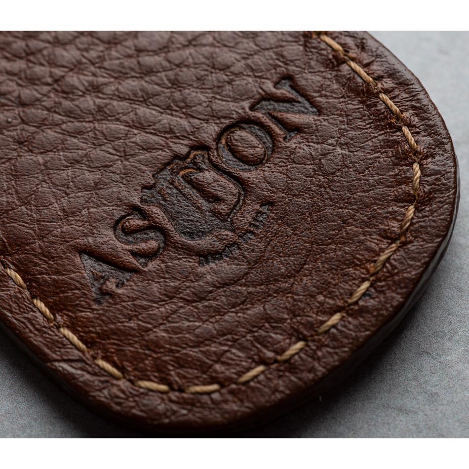 Aston Leather 1 Pen Slip - Brown - Pure Pens