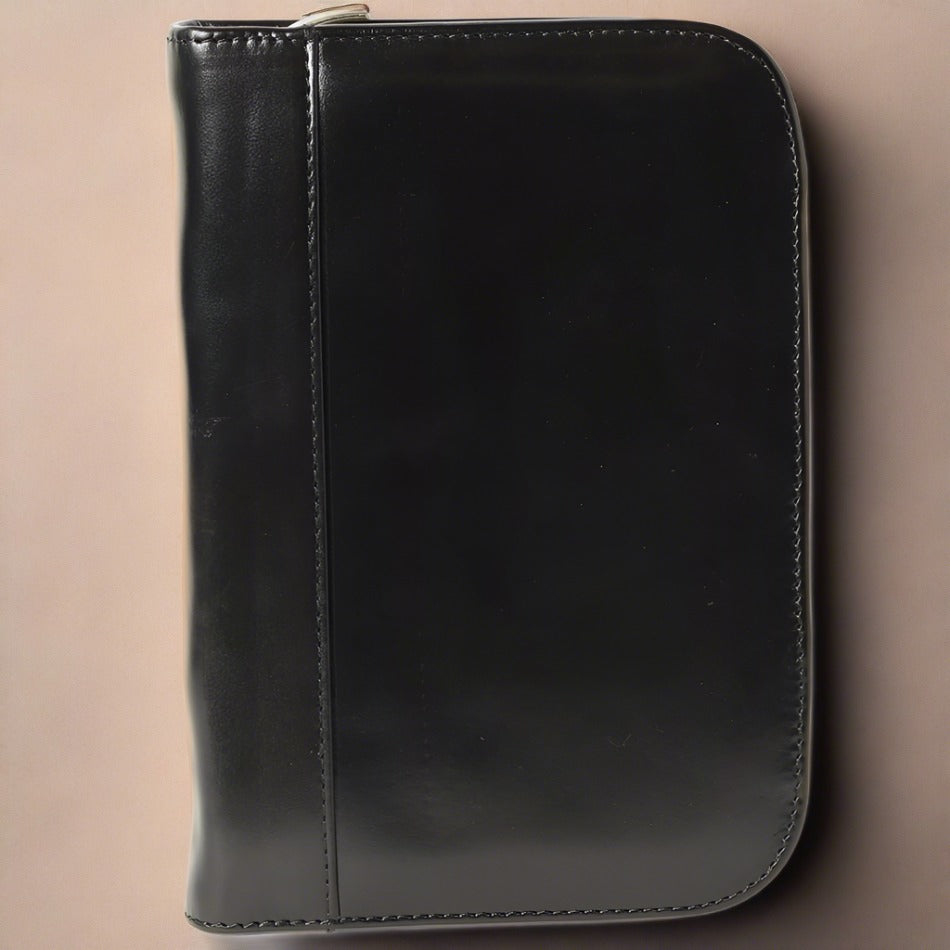 Aston Leather Collector's 10 Pen Case - Black - Pure Pens