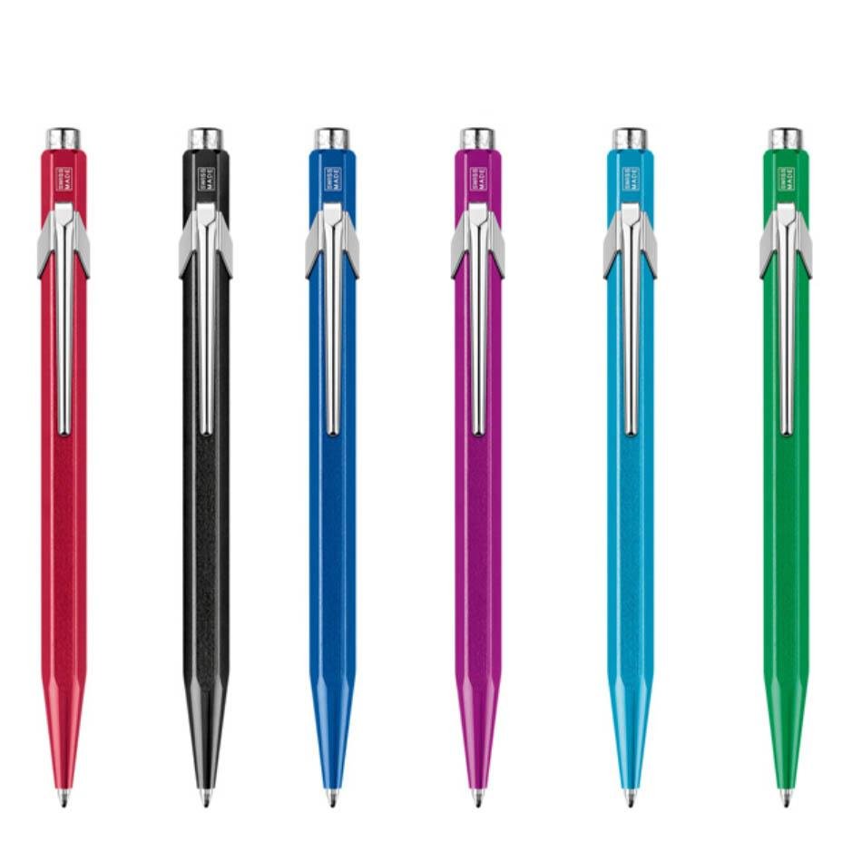 Caran d'Ache 849 Metal X Line Ball Pen - Pure Pens