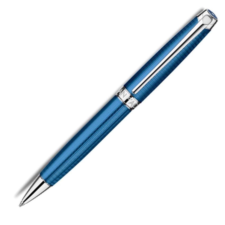 Caran d'Ache Leman Ball Pen - Grand Bleu - Pure Pens
