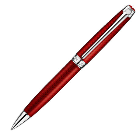 Caran d'Ache Leman Ball Pen - Rouge Carmin - Pure Pens