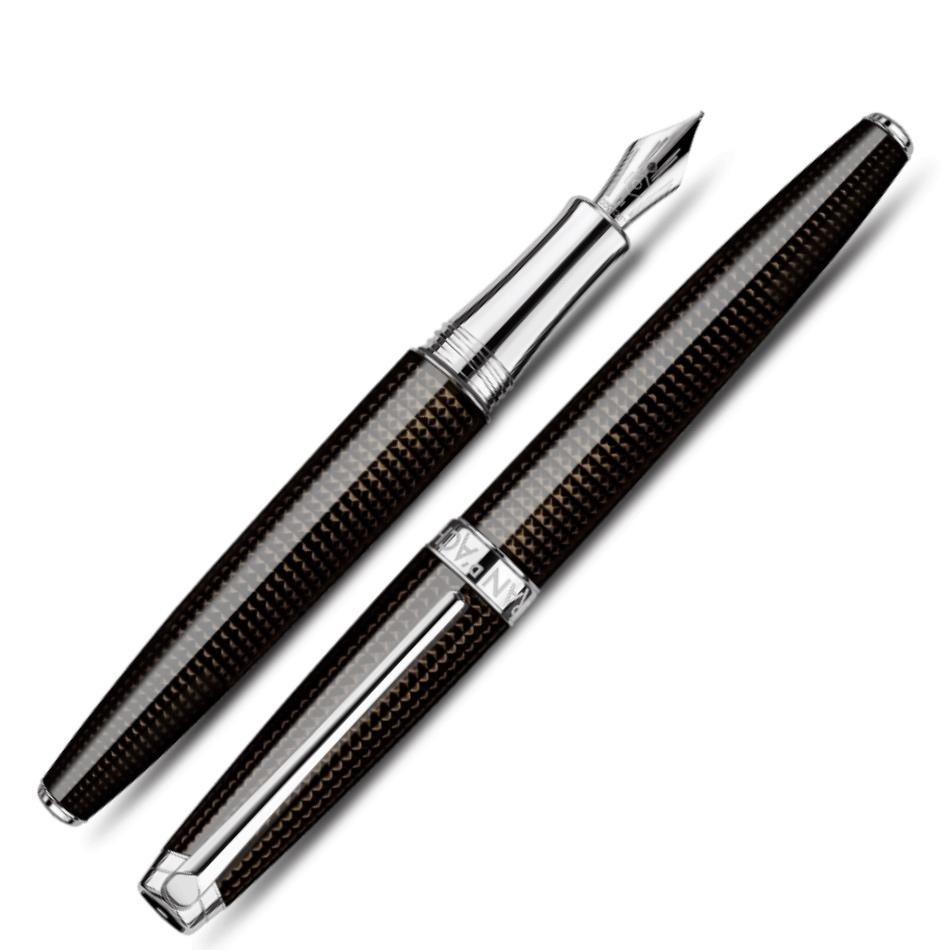 Caran d'Ache Leman Fountain Pen - Nuit - Pure Pens