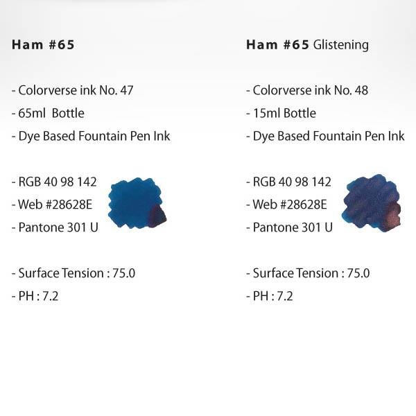Colorverse Ham #65 Ink (No. 47 & 48) - Pure Pens