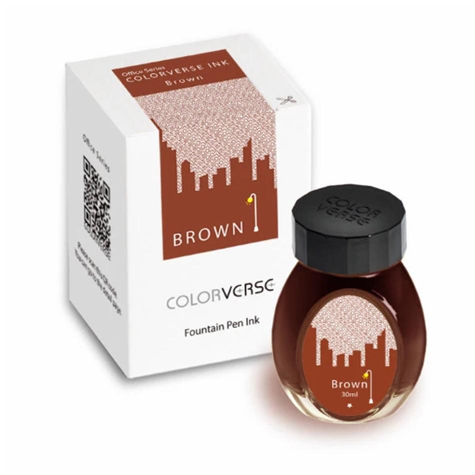 Colorverse Office Series Ink - Brown - Pure Pens