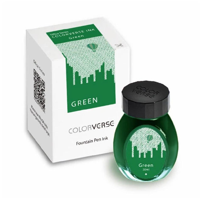 Colorverse Office Series Ink - Green - Pure Pens