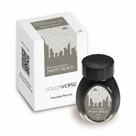 Colorverse Office Series Ink - Permanent Photo Black - Pure Pens