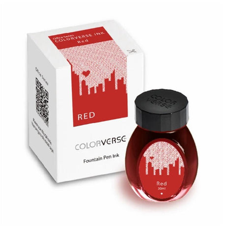 Colorverse Office Series Ink - Red - Pure Pens