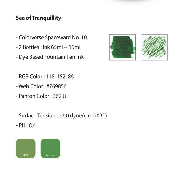 Colorverse Sea of Tranquility Ink (No. 10) - Pure Pens