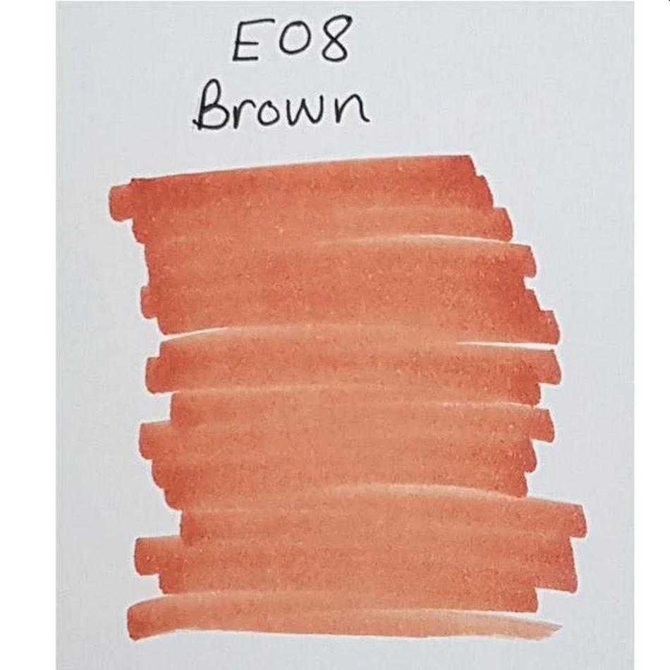 Copic Ciao Marker - E08 Brown - Pure Pens